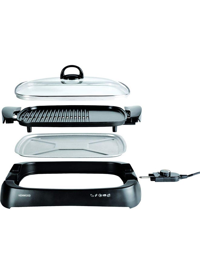 KENWOOD BBQ Health Grill 1700 W HG230 Black  - Image 3