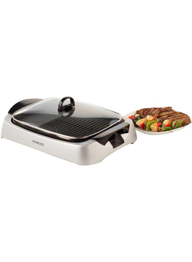 KENWOOD BBQ Health Grill 2000W 2000.0 W 5011423117140YL White/Clear  - Image 2