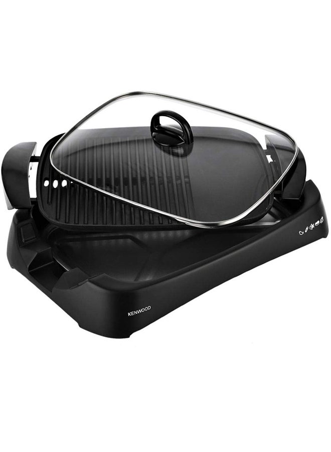 KENWOOD BBQ Health Grill 1700 W HG230 Black  - Image 2