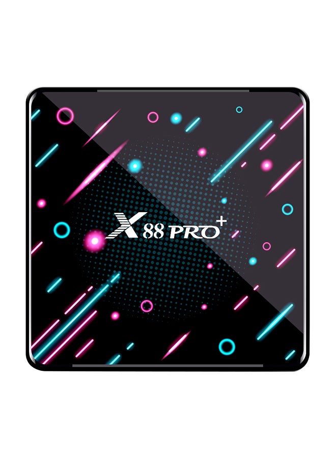 Android 9.0 Smart TV Set Top Box X88 PRO PLUS Black  - Image 1