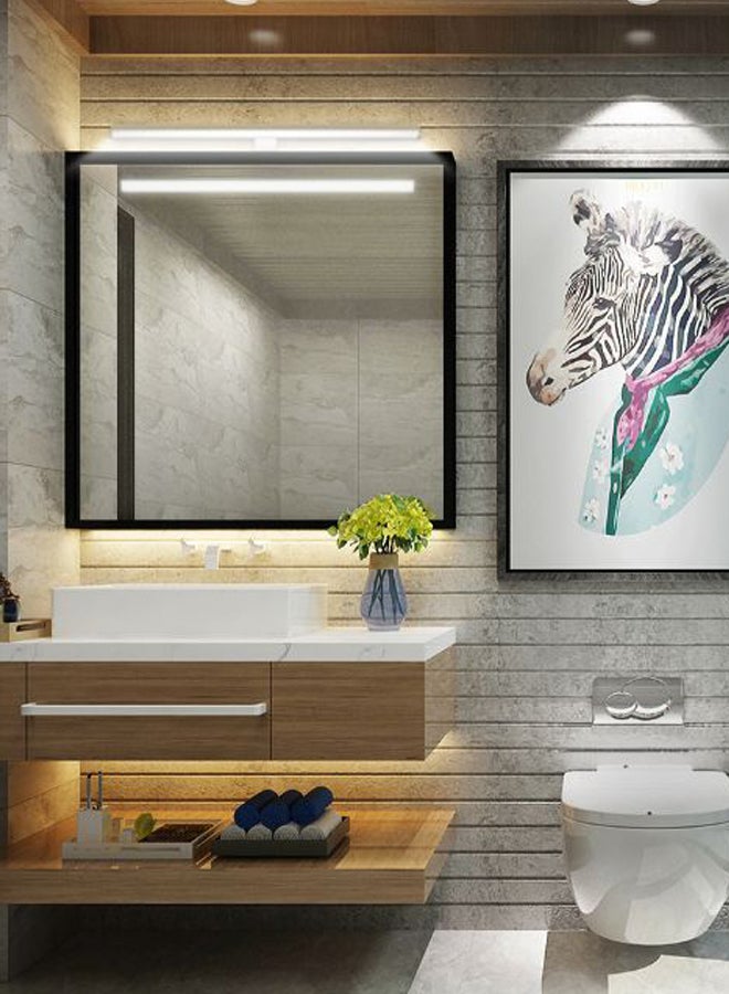 Bathroom Vanity Wall LED Light Silver - Image 4