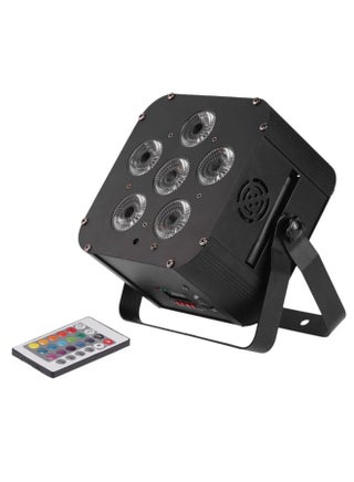 Wireless DMX Receiver Stage Uplight With Remote Controller Black - v1576776181/N32565963A_1