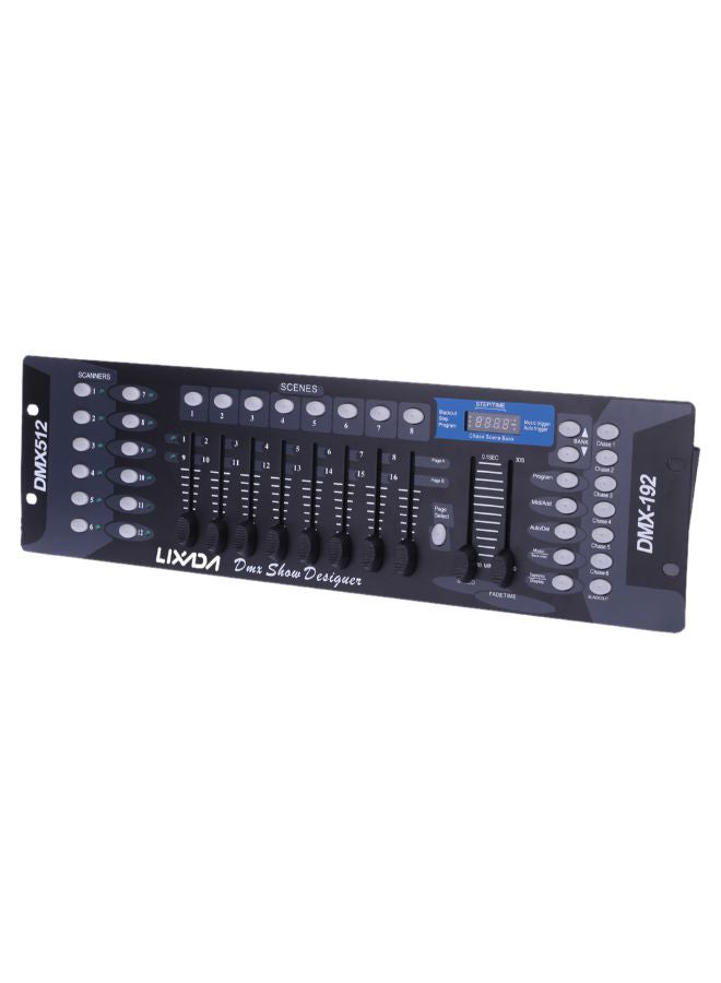 LIXADA - Stage Light Wireless Controller Console With Transmitter Black - Image 1