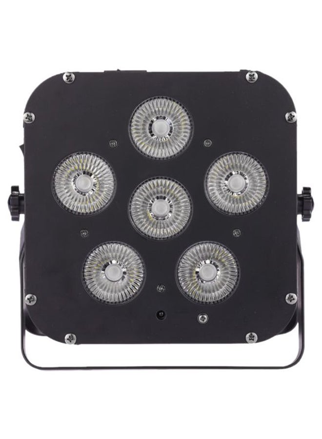 Wireless DMX Receiver Stage Uplight With Remote Controller Black