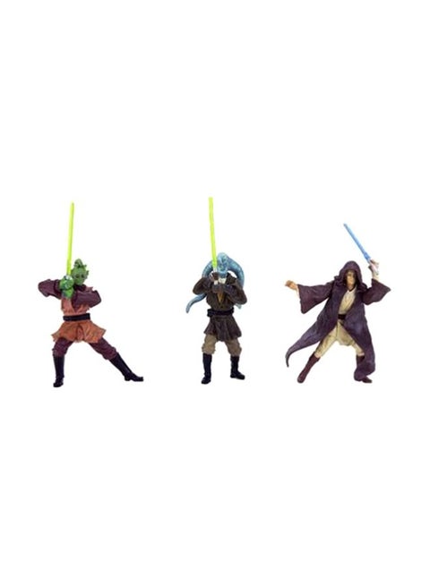 Pack Of 3 Jedi Knight Army Action Figures Set