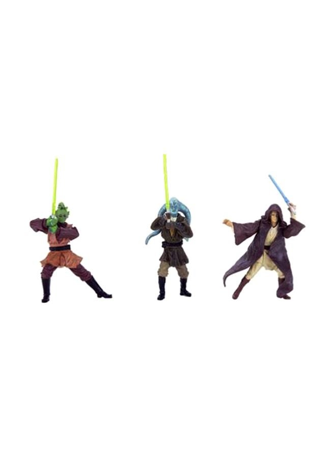 Pack Of 3 Jedi Knight Army Action Figures Set