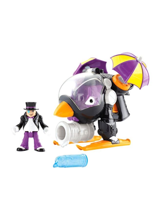 Fisher-Price - 2-Piece Imaginext DC Super Friends The Penguin Copter Playset CFC02 - Image 1