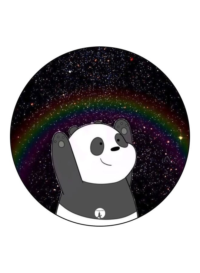 BP We Bare Bears Printed Badge White/Grey/Black - Image 1