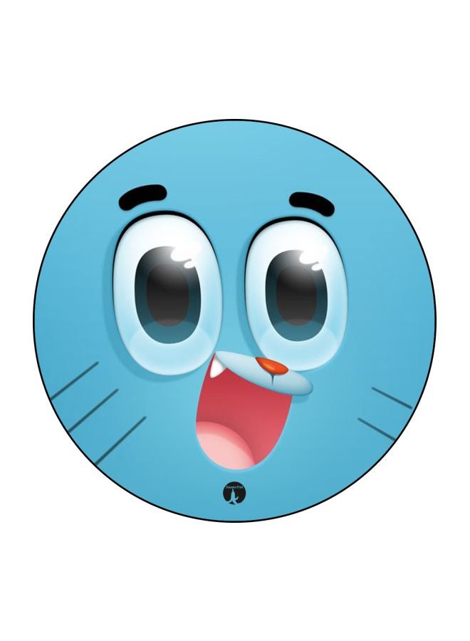 BP The Amazing World Of Gumball Printed Badge Blue/Pink/Black - Image 1