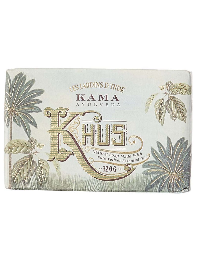 كاما ايورفيدا صابون طبيعي بخلاصة زيت نجيل الهند العطري النقي 120جرام
