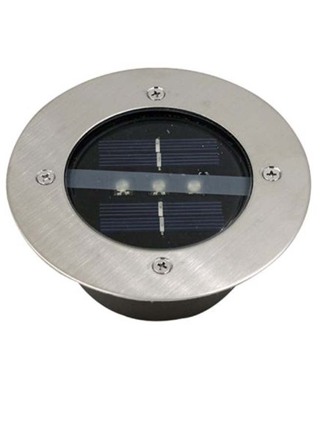 Outdoor Driveway Dock LED Light Silver/Black/Blue - Image 1