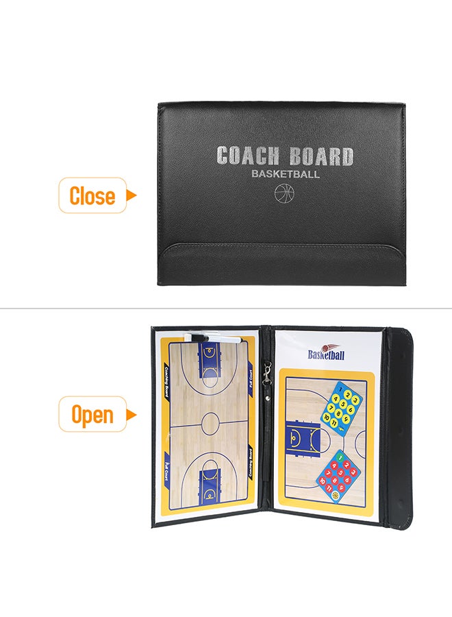 Generic Basketball Coaches Magnetic Tactic Board With Pen 32x2x25cm - Image 2