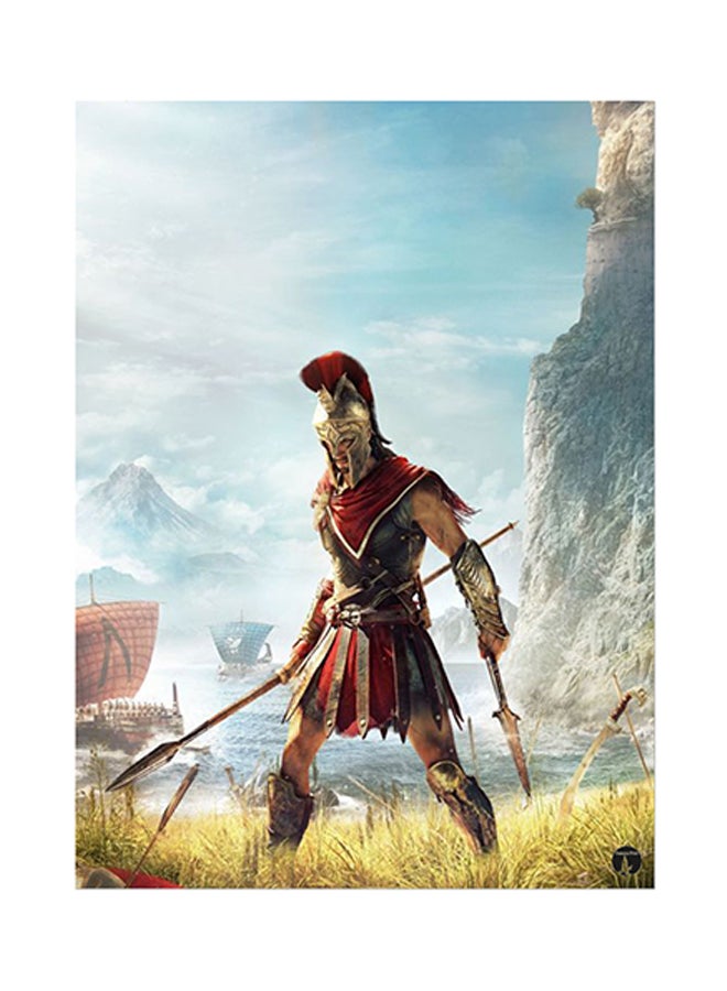 Video Game Assassin's Creed Metal Plate Poster Multicolour 15 x 20cm