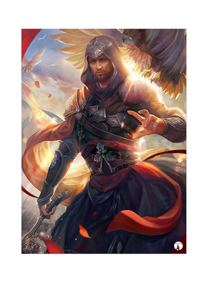 Video Game Assassin's Creed Metal Plate Poster Multicolour 15 x 20cm