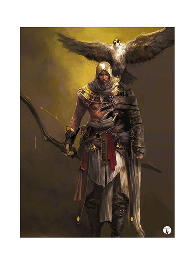 BP Video Game Assassin's Creed Metal Plate Poster Multicolour 15 x 20cm