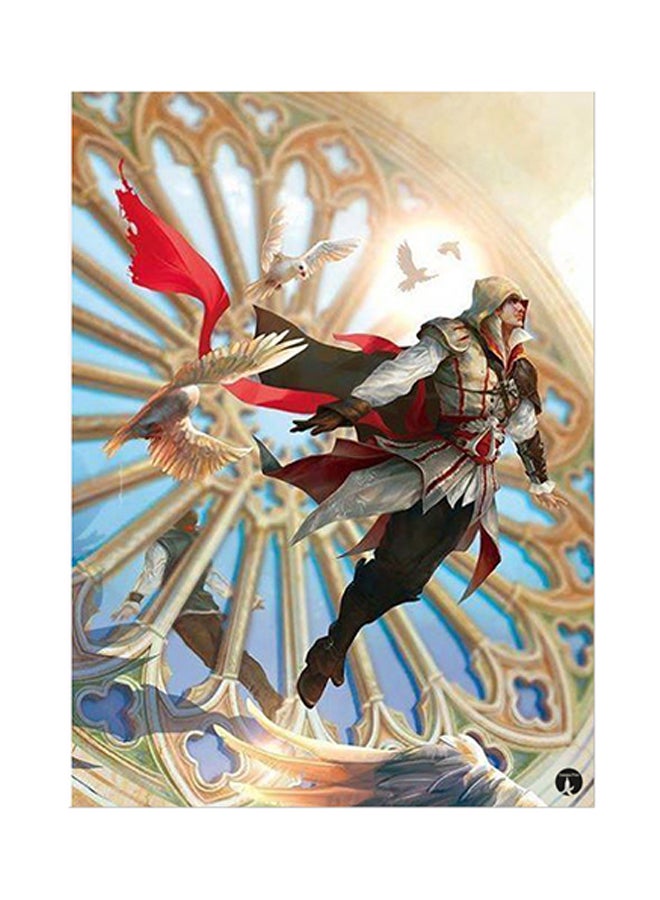 Video Game Assassin's Creed Metal Plate Poster Multicolour 15 x 20cm
