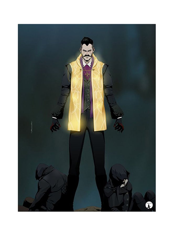 BP Video Game Assassin's Creed Metal Plate Poster Multicolour 15 x 20cm