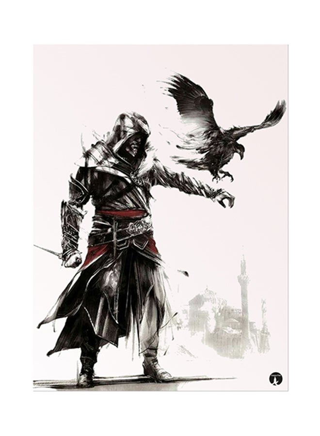 BP Video Game Assassin's Creed Metal Plate Poster Multicolour 15 x 20cm 