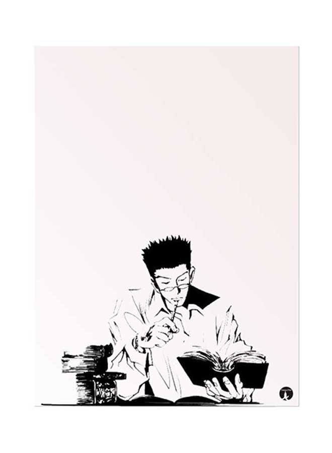 BP Anime Hunter X Metal Plate Poster White/Black 15 x 20cm