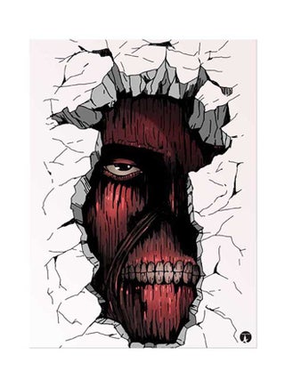 Anime Attack On Titan Metal Plate Poster Multicolour 15x20centimeter - v1576783534/N32893756A_1