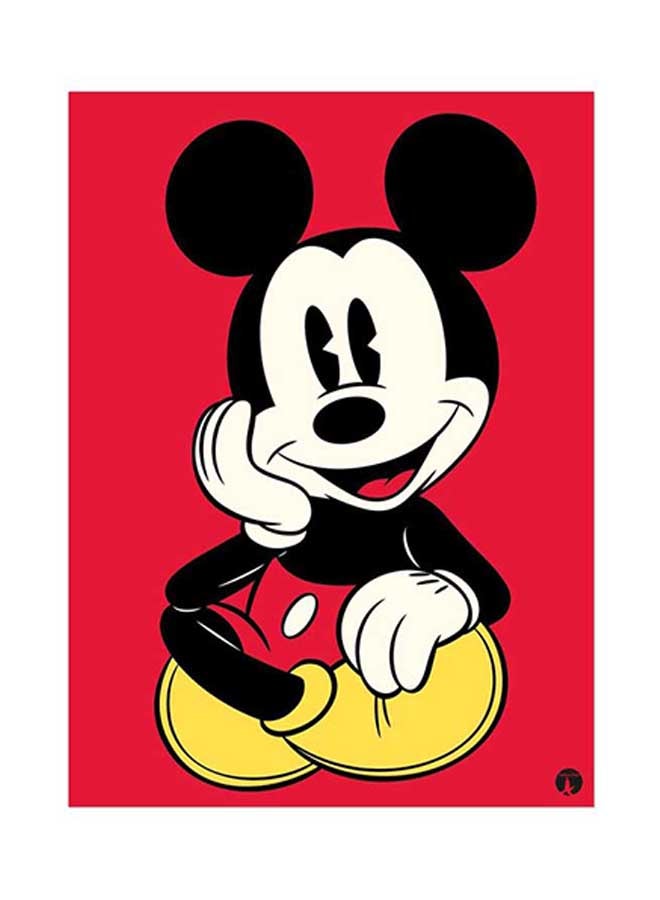 BP Disney Metal Plate Poster Multicolour 15 x 20cm