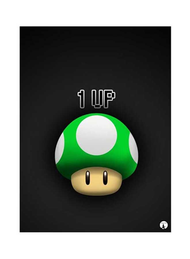 BP Video Game Super Mario Metal Plate Poster Multicolour 15 x 20cm