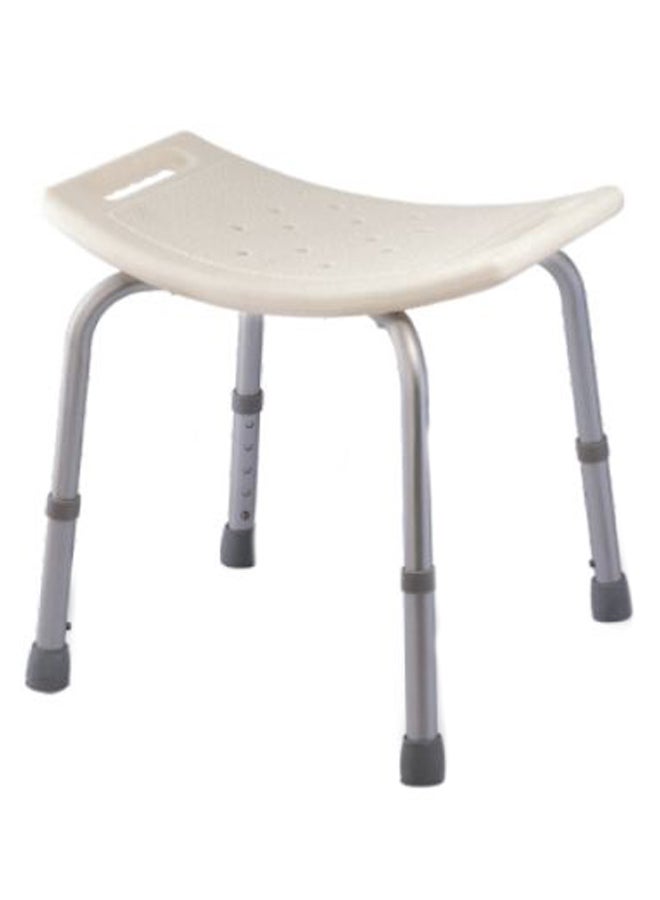 3W Healthcare 3W Shower Chair, Anti-Slip, Adjustable Shower Stool And Bathroom Chair For Patients, Disabled And Seniors 