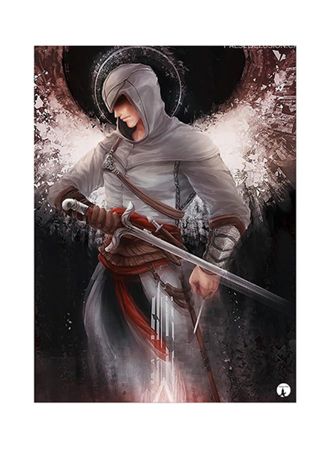 Video Game Assassin's Creed Metal Plate Poster Multicolour 15 x 20cm