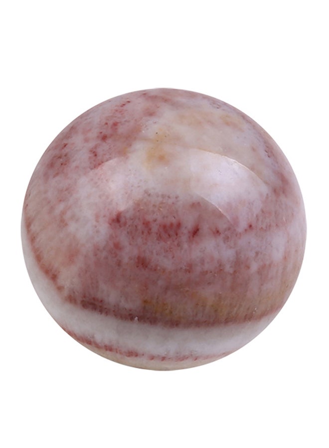 Natural Rhodochrosite Crystal Ball Red 40mm - Image 1