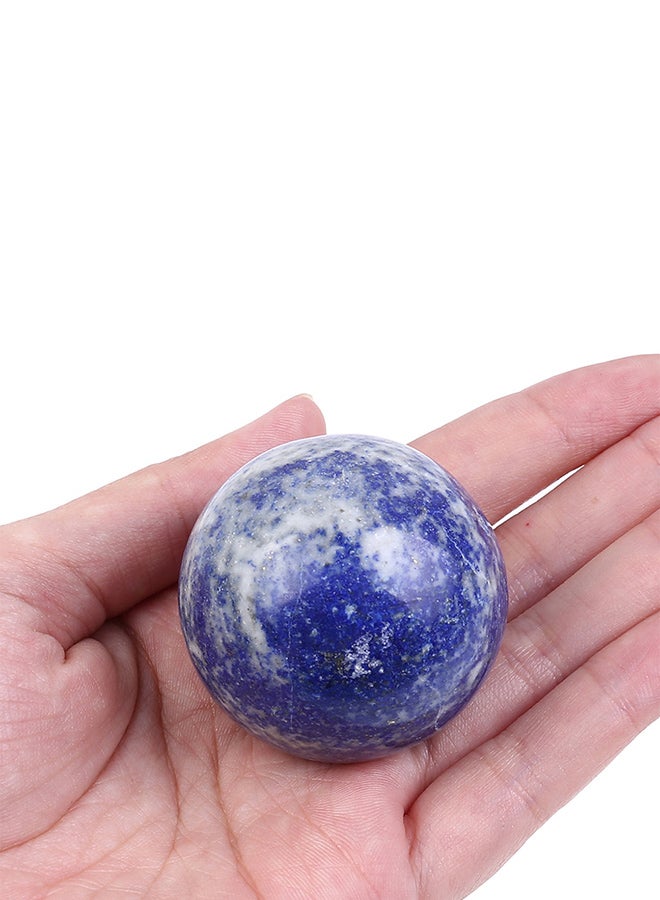 Natural Rhodochrosite Crystal Ball Blue 40mm - Image 3
