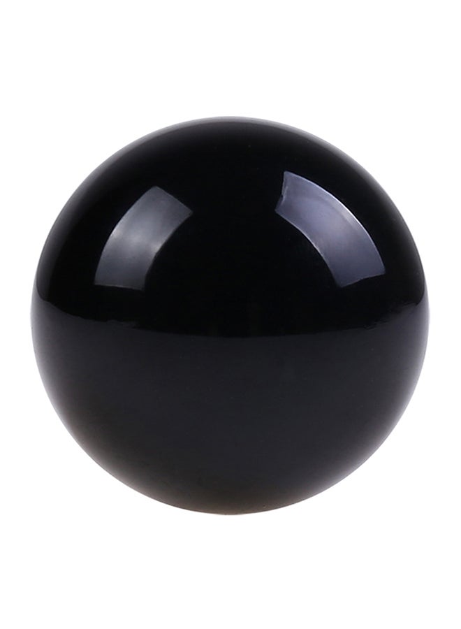 Natural Rhodochrosite Crystal Ball Black 40mm - Image 1