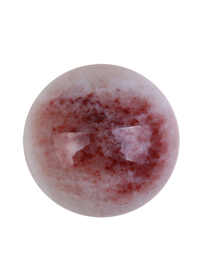 Natural Rhodochrosite Crystal Ball Red 40mm - Image 2