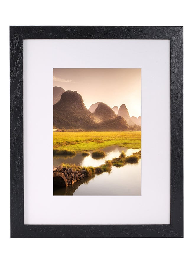 إطار للصور خشبي أسود 165 x 115mm  - Image 1