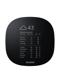 Ecobee 3 Lite Smart Wireless Thermostat Black 6x2x5inch  - Image 3