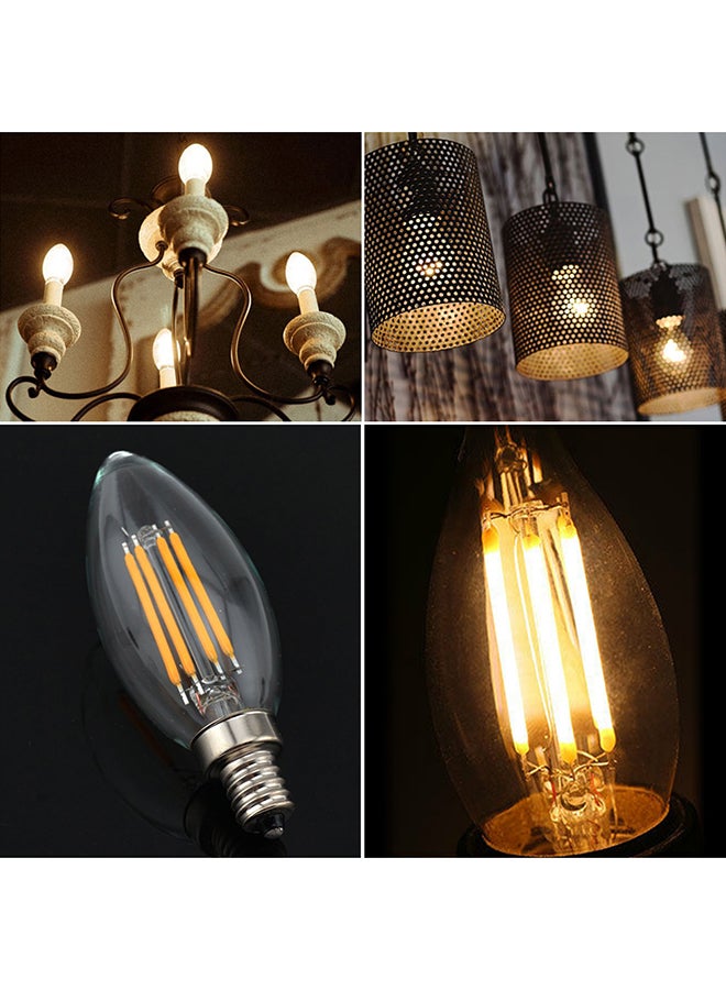 Generic LED Candelabra Bulb Yellow 10x5x10cm  - Image 4