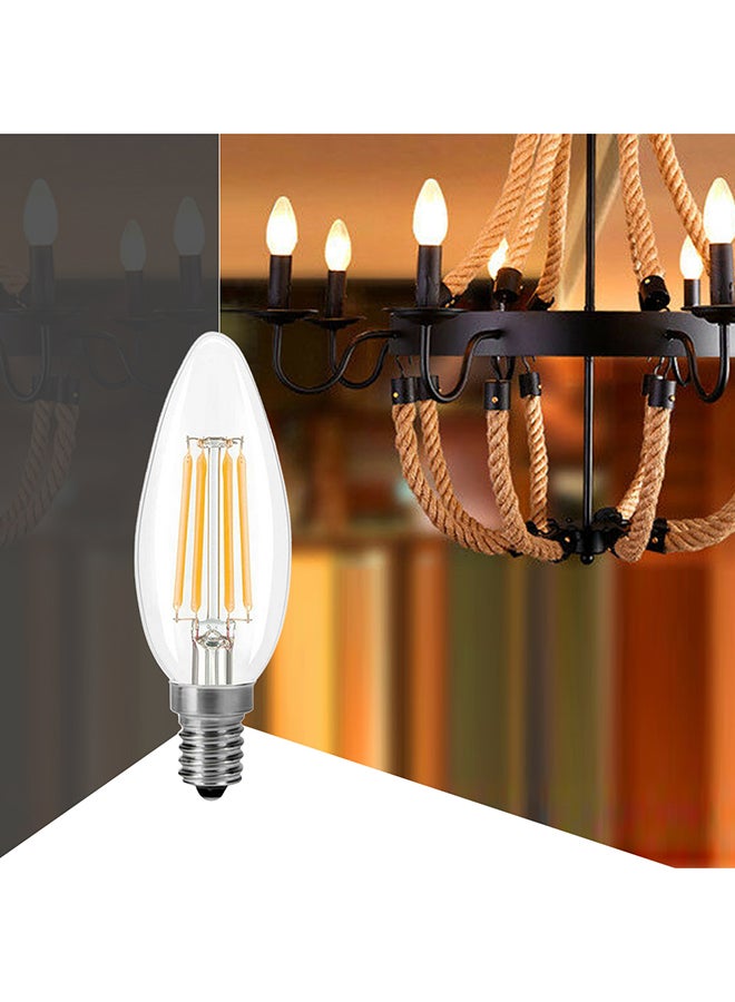 Generic LED Candelabra Bulb Yellow 10x5x10cm  - Image 2