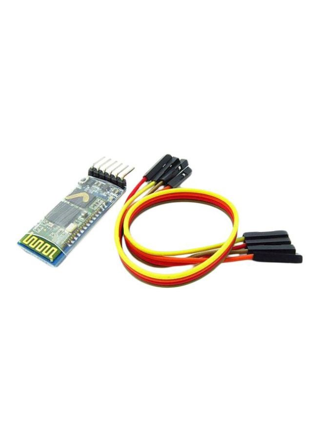 6-Pin Bluetooth RF Transceiver Module With Cable For Master Slave Arduino  - Image 1