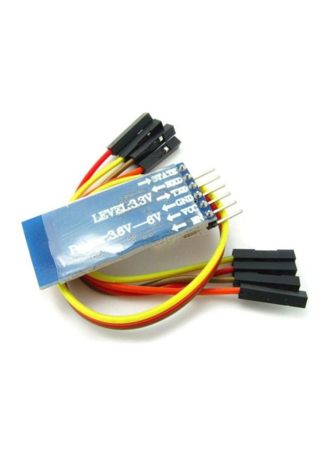 6-Pin Bluetooth RF Transceiver Module With Cable For Master Slave Arduino  - Image 2