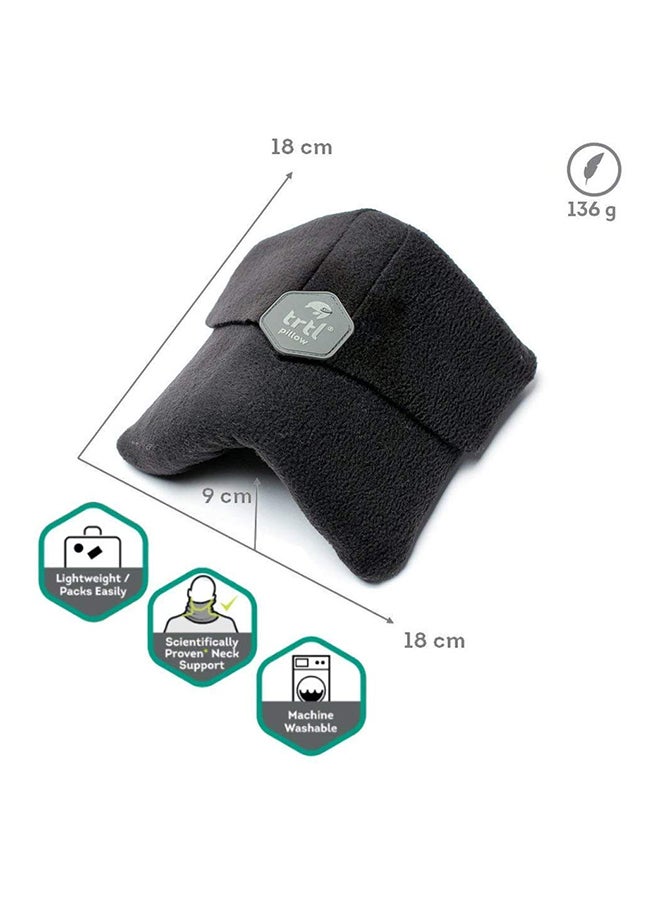 trtl - Neck Support Travel Pillow Black - Image 1