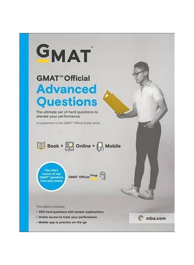 GMAT Official Advanced Questions Paperback English by Gmac (Graduate Management Admission Council) - 43732