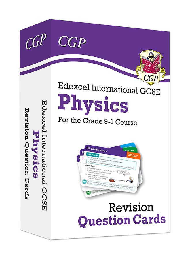 null - New Grade 9-1 Edexcel International GCSE Physics: Revision Question Cards Paperback English by Coordination Group Publications Ltd (Cgp) (GB) - 43677 - Image 1