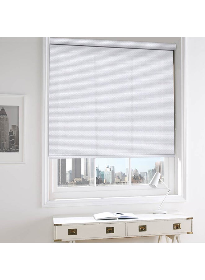 Budget Blinds Bricks Lightning Roller Blind White 150x210cm 