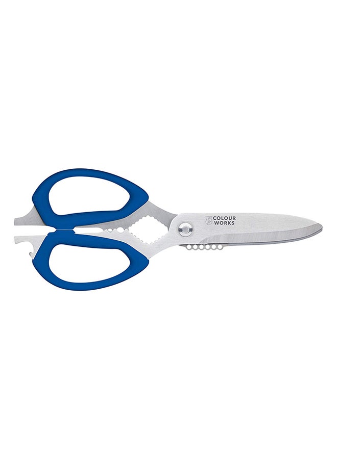 كيتشين كرافت - 10 In 1 Multi-Function Edgekeeper Scissors Blue 23cm - Image 1