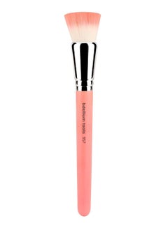 Bdellium Tools Bambu Precision Cheek Face Brush Pink/Silver  - Image 1