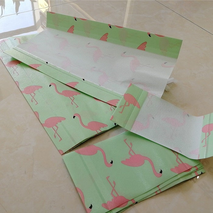 شاربدو حامل أحذية قماشي مكون من 3 أدوار أخضر/برتقالي 37.5 x 46 x 25.5Ø³Ù†ØªÙŠÙ…ØªØ±  - Image 3