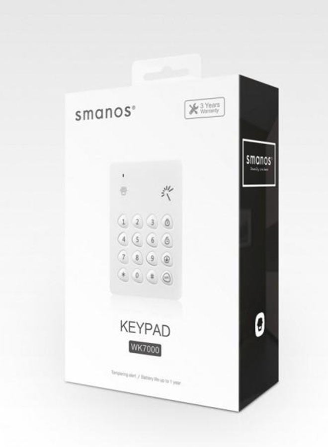 سمانسون لوحة مفاتيح RFID لاسلكية WK7000 أبيض - Image 4