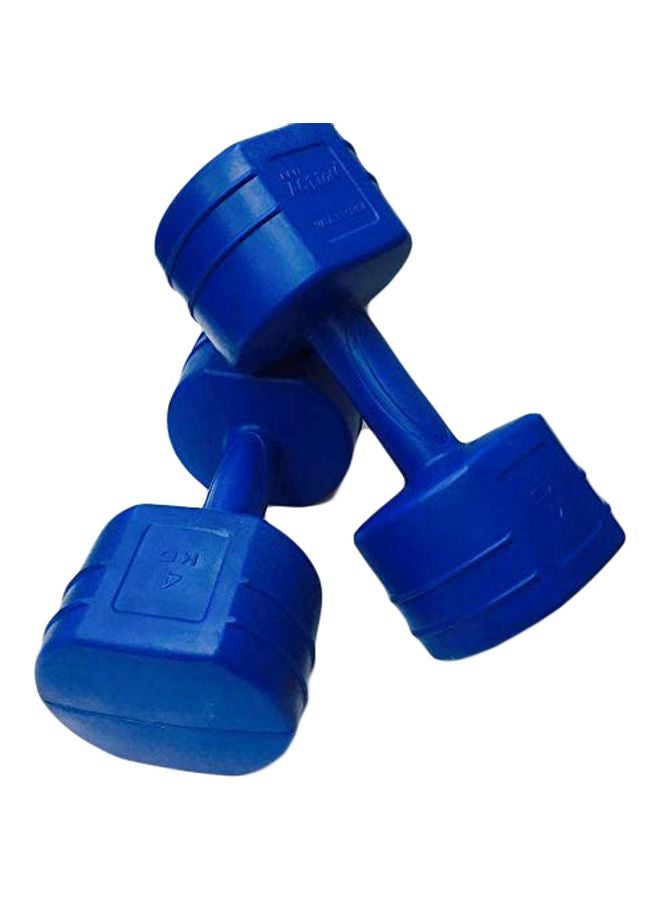 PRO ACTION Set Of Cement Dumbbells - 2x4 Kg - Image 1