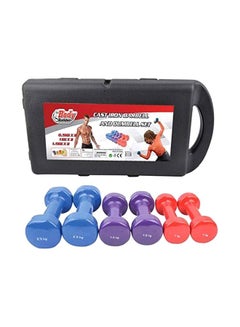 Set Of 6 Dumbbells 10kg