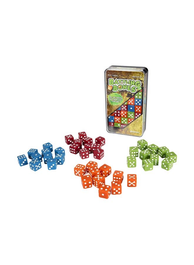 Pressman 40-Piece Battling Bones Game -147678 