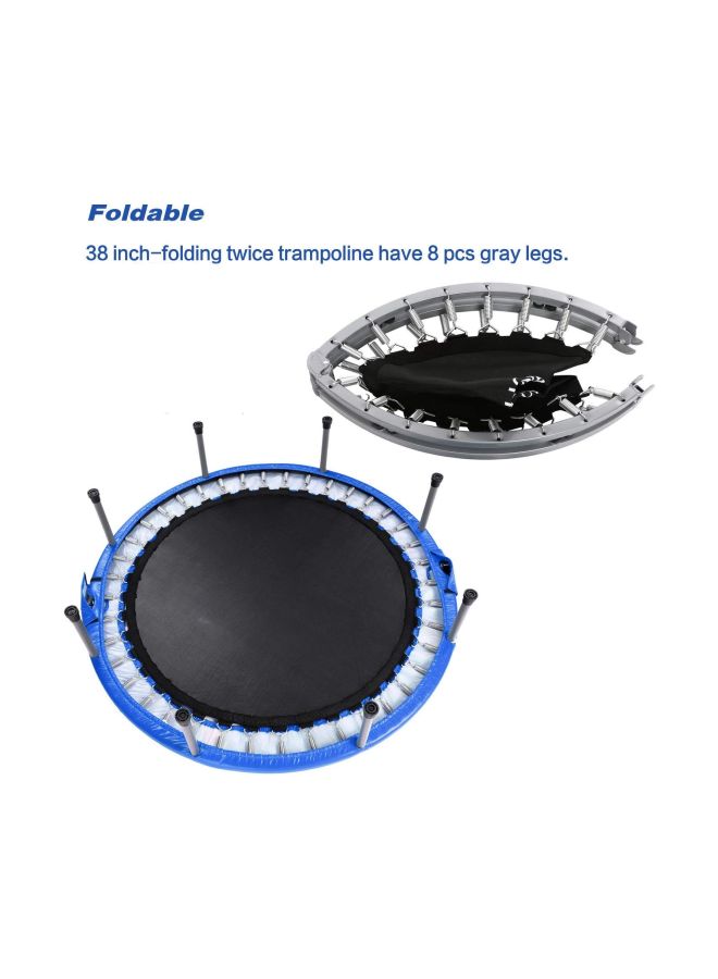 E-world - Foldable Exercise Trampoline 40inch - Image 1